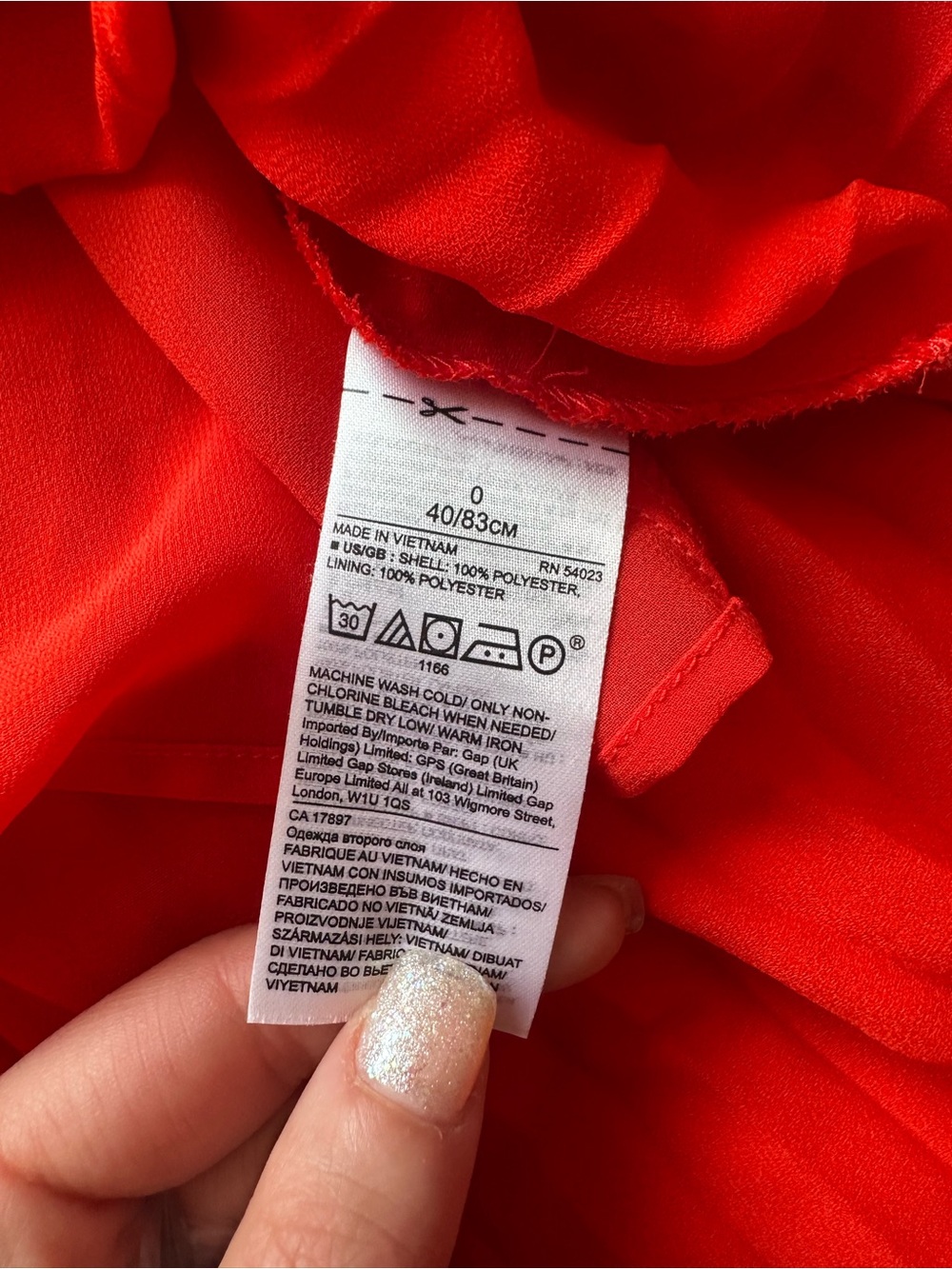 Banana Republic Minimalist Pleated Slip Maxi Dress Bright Red US 0 - Picture 6 of 13